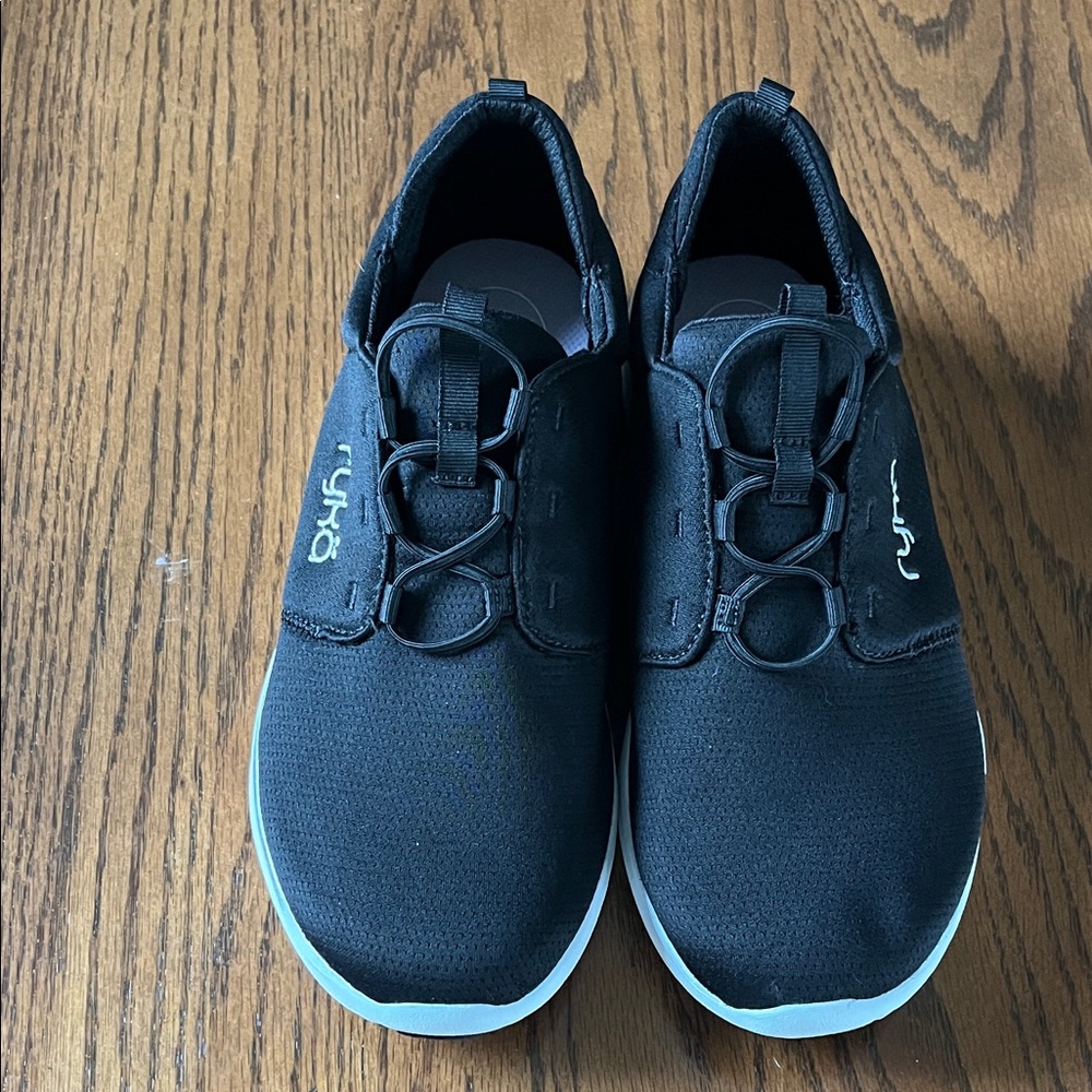 Ryka Recovery Slip On Black Sneakers